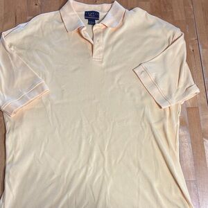 Vintage 1980’s Gordie Howe yellow polo shirt